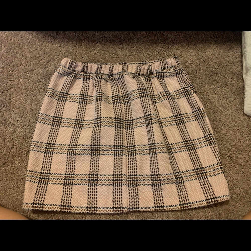Plaid skirt